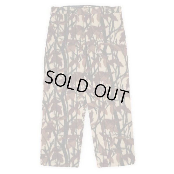 画像1: 80's Cabela's ツリーカモ柄 ヘビーフリースパンツ "MADE IN USA" (1)