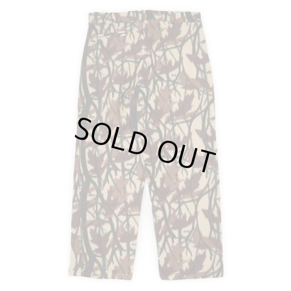 画像2: 80's Cabela's ツリーカモ柄 ヘビーフリースパンツ "MADE IN USA" (2)