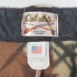 画像3: 80's Cabela's ツリーカモ柄 ヘビーフリースパンツ "MADE IN USA" (3)