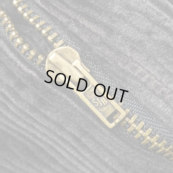 画像5: 00's ST.JOHN'S BAY 2タック 太畝コーデュロイトラウザー "BLACK" (5)