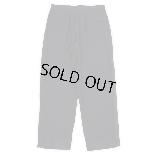 画像2: 50's unknown サイドライン ウールトラウザー "W33 L29相当" (2)