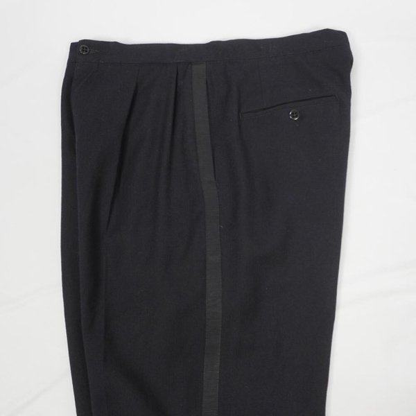 画像3: 50's unknown サイドライン ウールトラウザー "W33 L29相当" (3)