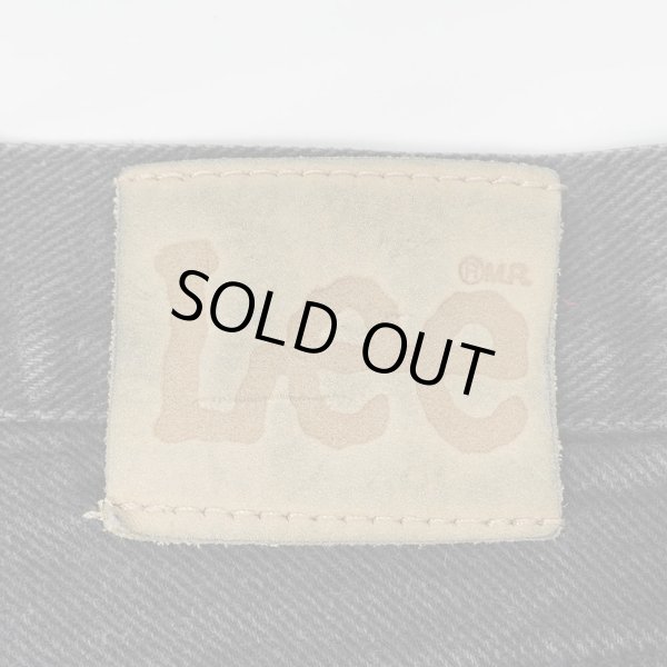 画像3: Late 90's Lee ブラックデニムショーツ (3)