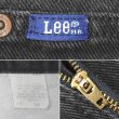 画像4: Late 90's Lee ブラックデニムショーツ (4)