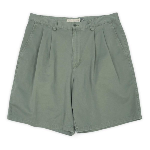 画像1: 90-00's OLD GAP 2タック チノショーツ (1)