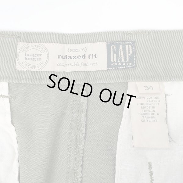 画像3: 90-00's OLD GAP 2タック チノショーツ (3)