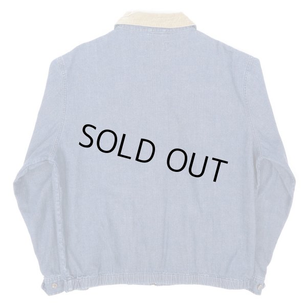 画像2: 90's Polo Ralph Lauren チンスト付き デニムスウィングトップ (2)