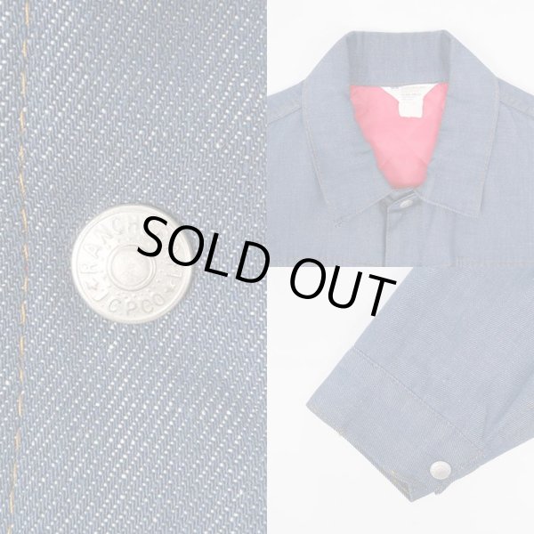 画像4: 70's RANCHCRAFT キルティングライナー デニムジャケット (4)