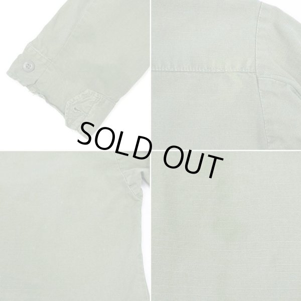 画像4: 70's US.ARMY ジャングルファティーグジャケット "5th / MEDIUM-SHORT" (4)