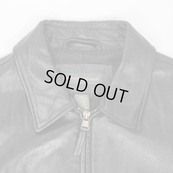 画像3: Early 00's Banana Republic レザージャケット (3)