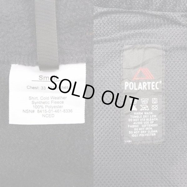 画像3: ECWCS GENII POLARTEC フリースジャケット “SMALL / BLACK” (3)