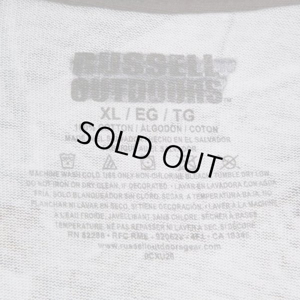 画像3: 00's RUSSELL リアルツリーカモ柄 L/S ポケットTシャツ “DEADSTOCK” (3)