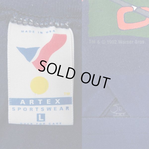 画像2: 90's Looney Tunes キャラクタープリントTシャツ "MADE IN USA" (2)