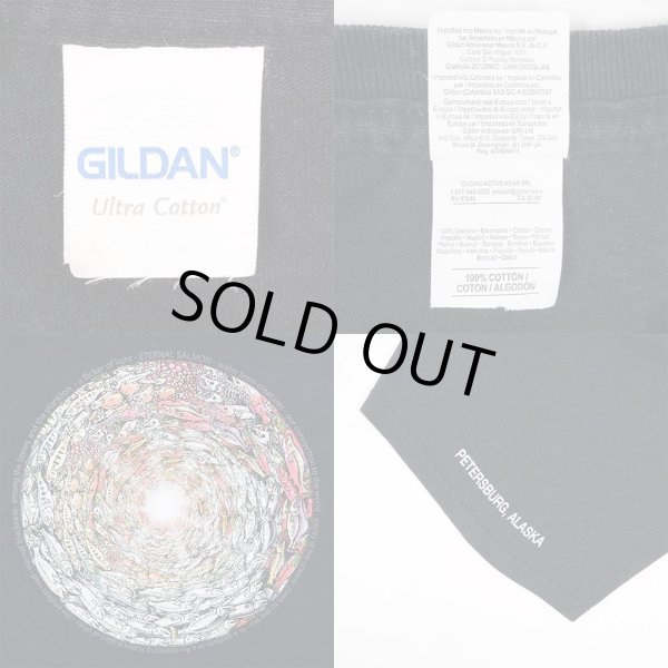 画像2: 00's PETERBURG ALASKA スーベニアTシャツ (2)