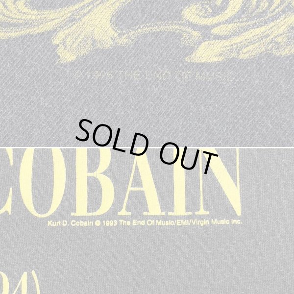 画像4: 90's Kurt Cobain 追悼Tシャツ “giant body / MADE IN USA” (4)