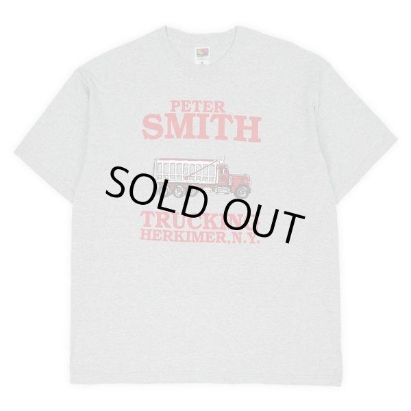 画像2: 90's PETER SMITH TRUCKING 両面プリントTシャツ (2)