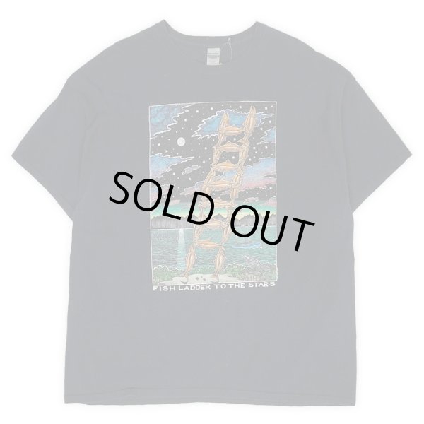 画像1: 00's RAY TROLL アートTシャツ "FISH LADDER TO THE STARS" (1)
