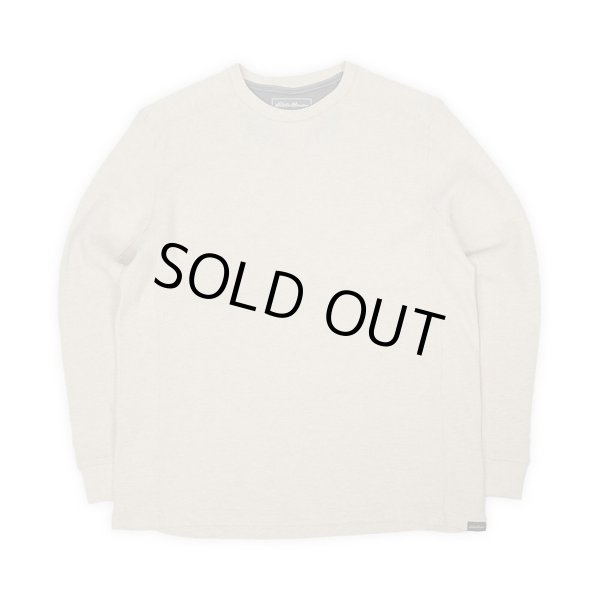 画像1: Eddie Bauer 前V サーマルカットソー "DEADSTOCK / OATMEAL" (1)