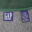 画像2: 90's OLD GAP ハーフジップスウェット (2)