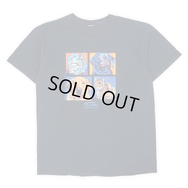 画像1: 00's PetSmart Charities アニマルプリントTシャツ (1)