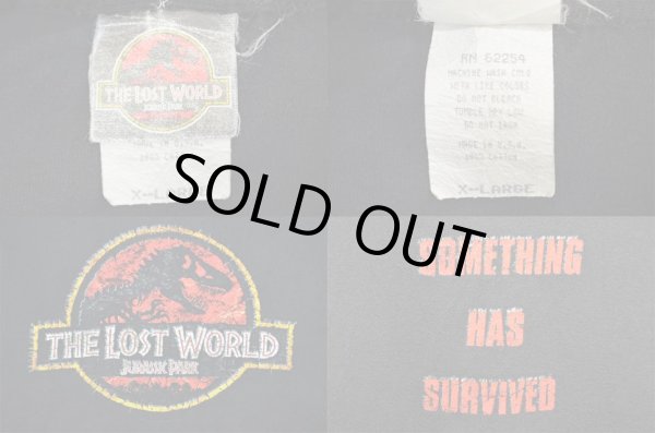 画像3: 90's THE LOST WORLD JURASSIC PARK ムービーTシャツ “MADE IN USA” (3)