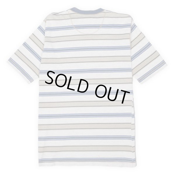 画像2: 90's FADED GLORY マルチボーダーTシャツ (2)