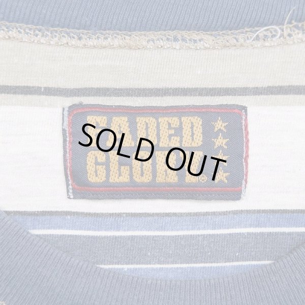 画像3: 90's FADED GLORY マルチボーダーTシャツ (3)