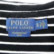 画像2: 00's Polo Ralph Lauren ボーダー柄 ポロシャツ “Black × White” (2)