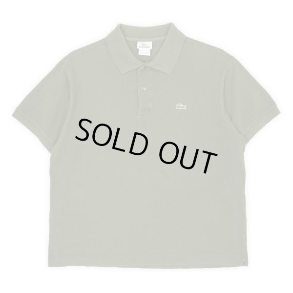 画像1: 90's LACOSTE ポロシャツ “DESIGNED IN FRANCE / OLIVE” (1)