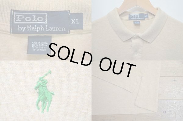 画像3: POLO Ralph Lauren S/S ポロシャツ “BEIGE” (3)