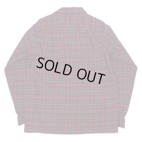 画像2: 50's Pendleton オープンカラー ウールシャツ "MADE IN USA" (2)