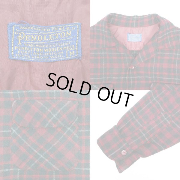画像3: 50's Pendleton オープンカラー ウールシャツ "MADE IN USA" (3)