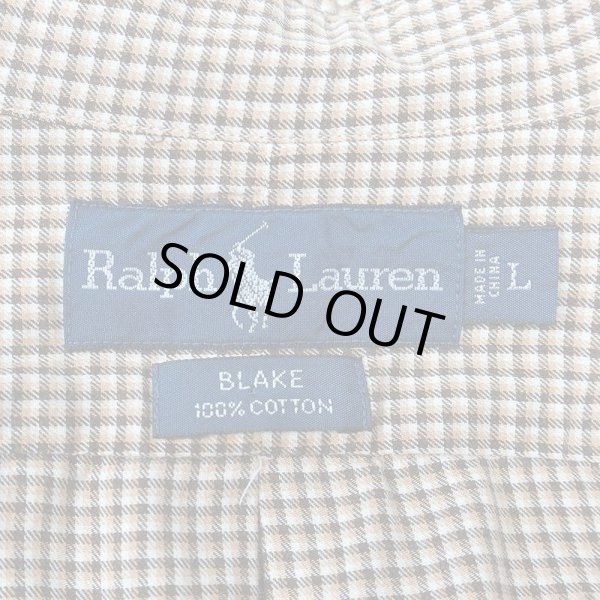 画像2: 90's Polo Ralph Lauren ボタンダウンシャツ "BLAKE" (2)