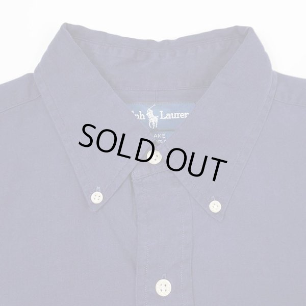 画像3: 90's Polo Ralph Lauren HBT ボタンダウンシャツ "BLAKE / SILK × COTTON" (3)