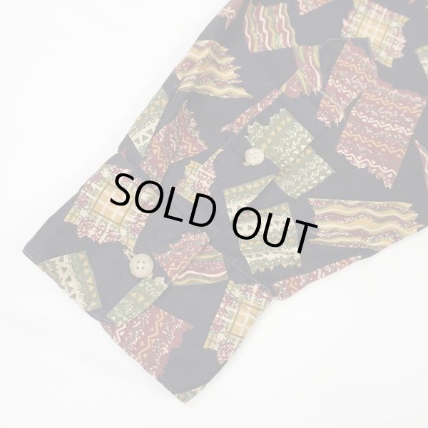 画像5: 90's GITMAN BROS 総柄 オープンカラーシャツ (5)