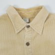 画像3: 90's THE TERRITORY AHEAD グリッドコーデュロイ ワークシャツ "BEIGE" (3)