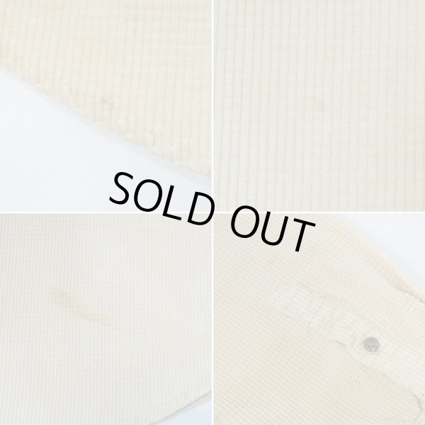 画像5: 90's THE TERRITORY AHEAD グリッドコーデュロイ ワークシャツ "BEIGE" (5)