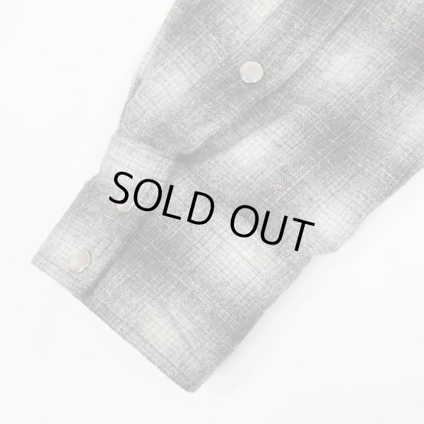 画像3: 00's Pendleton ウールウエスタンシャツ "Ombre Plaid" (3)