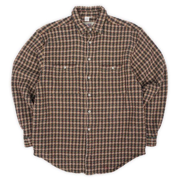 画像1: 90's THE TERRITORY AHEAD 総柄 レギュラーカラーシャツ (1)