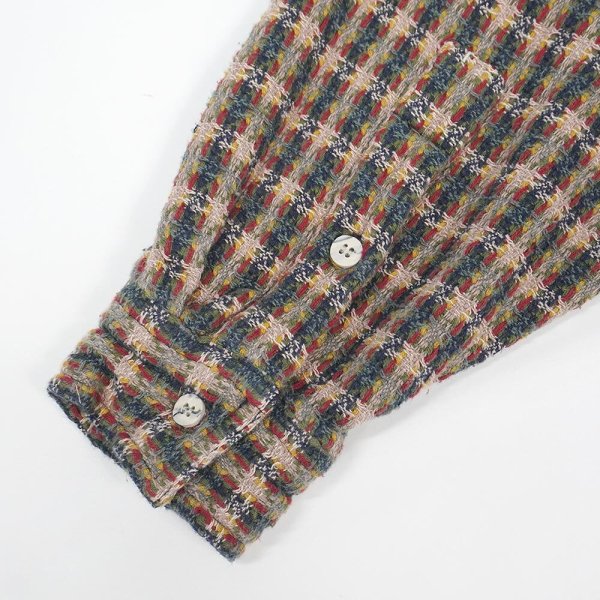 画像4: 90's THE TERRITORY AHEAD 総柄 レギュラーカラーシャツ (4)