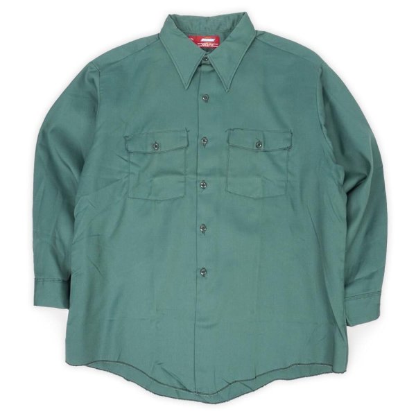 画像1: 70's Dickies ワークシャツ "MADE IN USA / DEADSTOCK" (1)