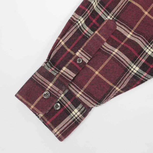 画像4: Late 90's ST JOHN'S BAY フランネル ボタンダウンシャツ (4)