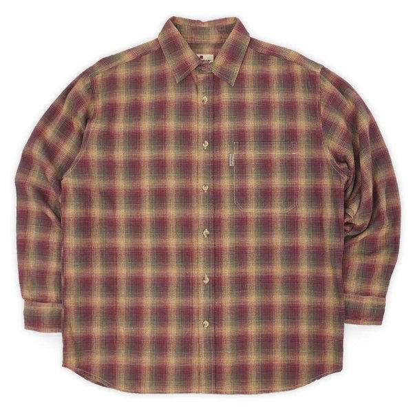 画像1: 00's WOOLRICH フランネルシャツ "Ombre Plaid" (1)