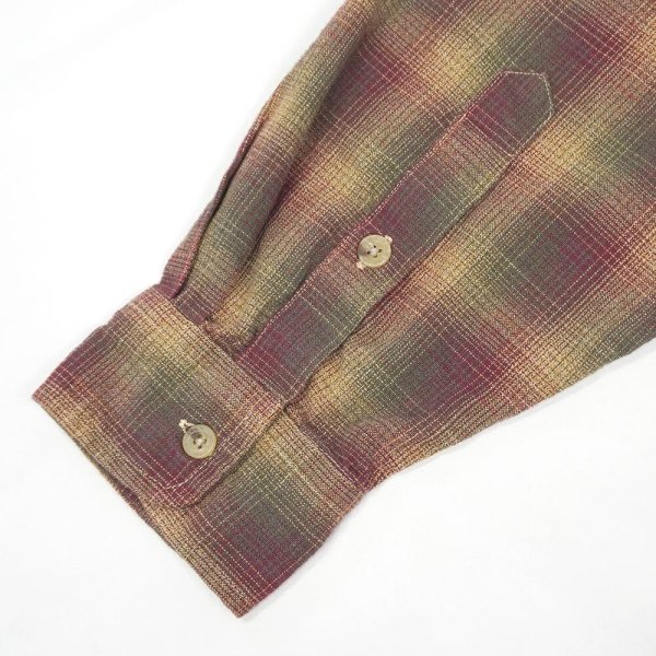 画像4: 00's WOOLRICH フランネルシャツ "Ombre Plaid" (4)