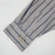 画像4: 90's DOCKERS マルチストライプ柄 レギュラーカラーシャツ (4)