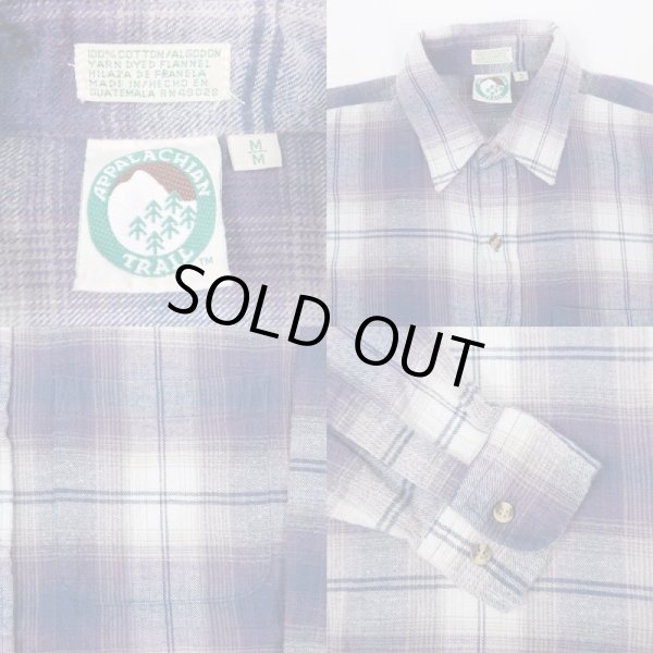 画像3: 90's APPALACHIAN TRAIL オンブレチェック柄 フランネルシャツ (3)