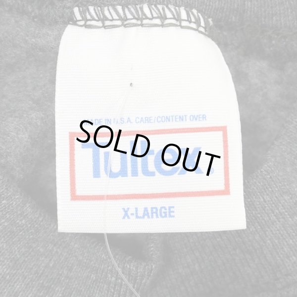 画像2: 90's Tultex ブランクスウェット "MADE IN USA / Charcoal / DEADSTOCK" (2)