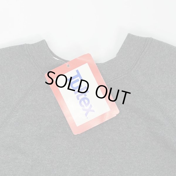 画像3: 90's Tultex ブランクスウェット "MADE IN USA / Charcoal / DEADSTOCK" (3)