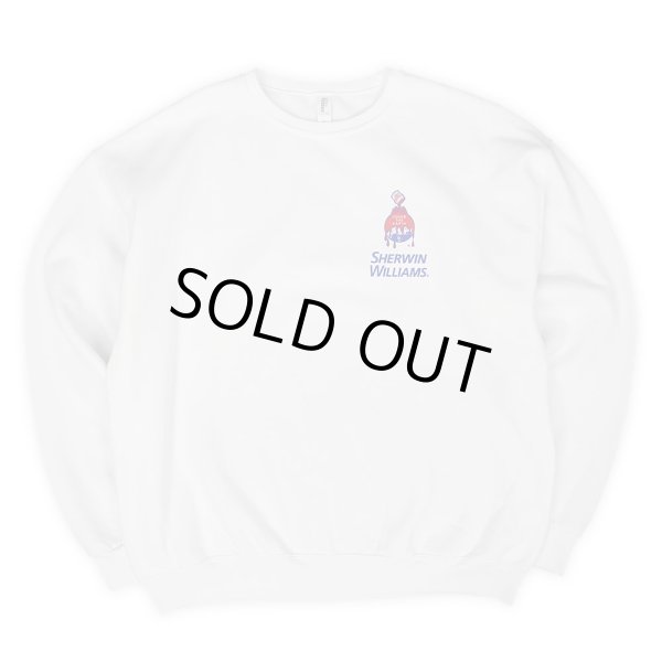 画像1: 00's SHERWIN WILLIAMS ロゴプリントスウェット "DEADSTOCK" (1)