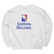 画像2: 00's SHERWIN WILLIAMS ロゴプリントスウェット "DEADSTOCK" (2)